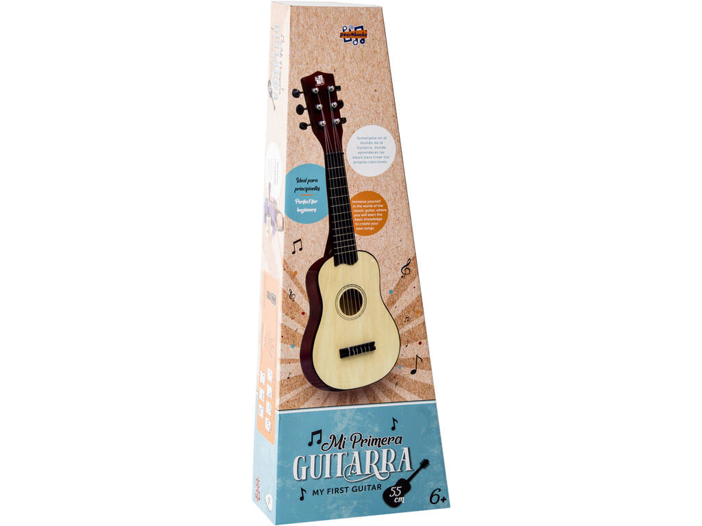 Guitarra De Madera 53 cm.