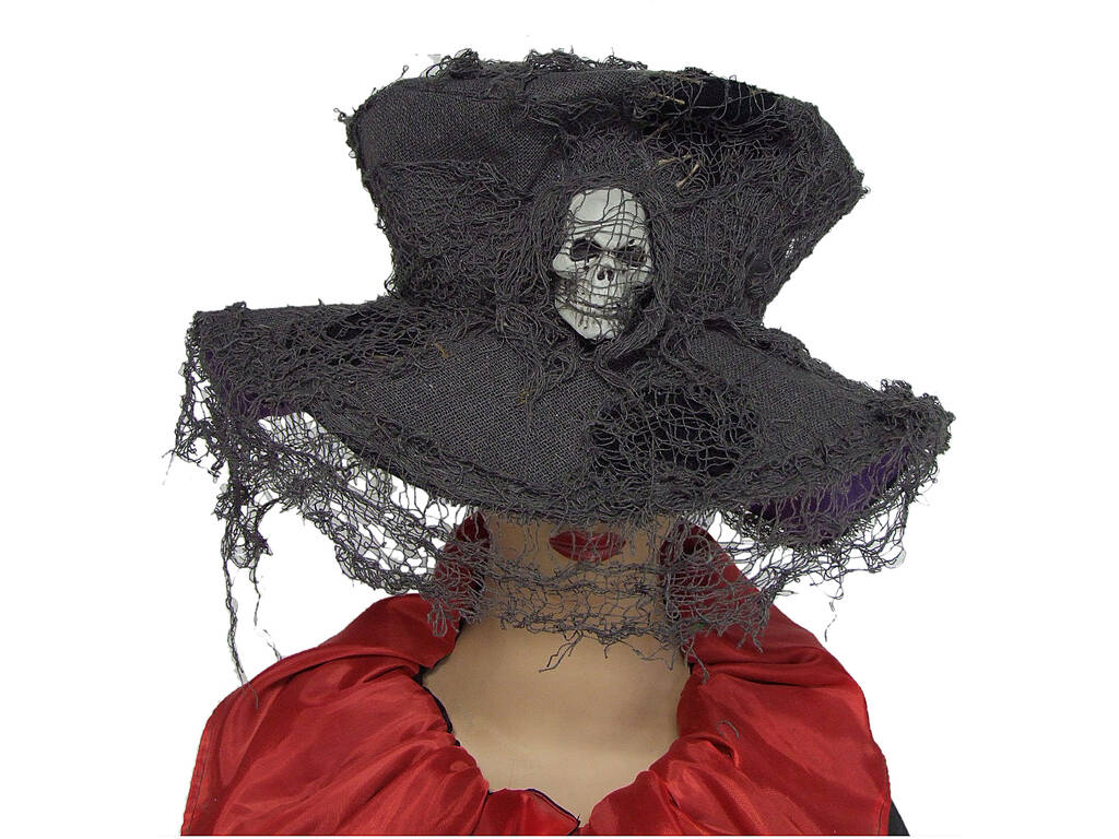 Sombrero con Calavera para Adulto