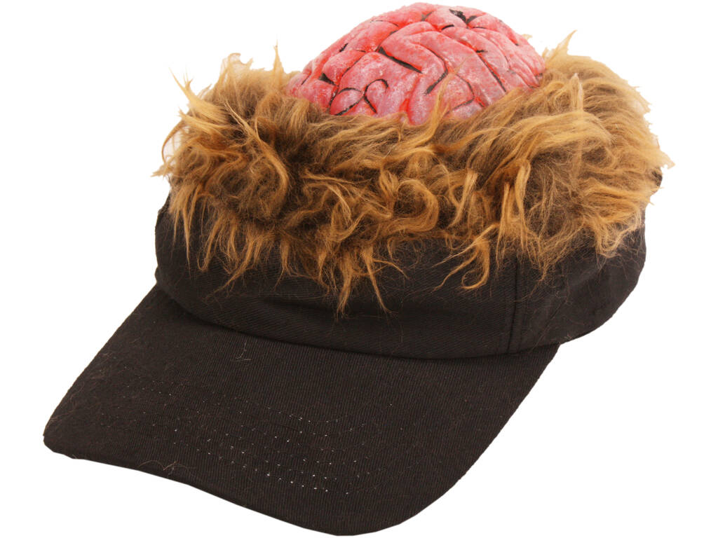 Casquette avec cerveau et lumière pour adultes