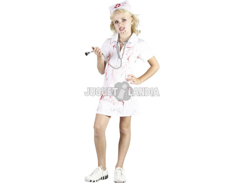 Disfraz Enfermera Loca Niña Talla M
