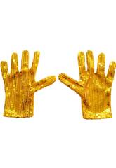 Handschuhe Gold
