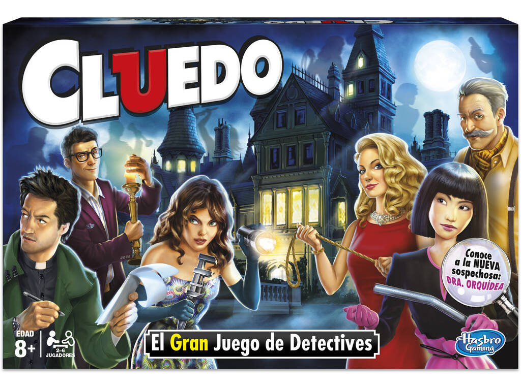 Jogo de Tabuleiro Cluedo HASBRO GAMING 38712546