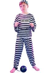 imagen Costume da prigioniero per bambino Taglia S
