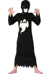D�guisement Fant�me Noir Gar�on Taille XL
