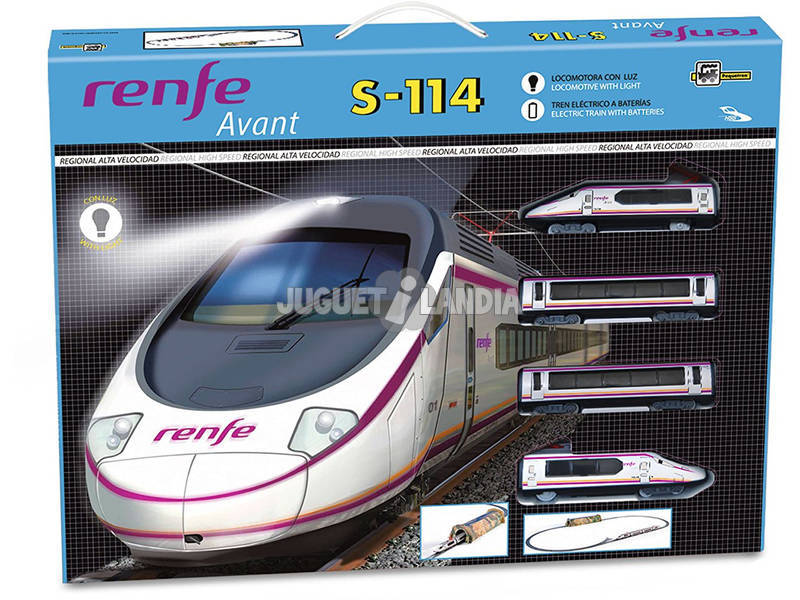 Tren Renfe Avant S114 A Escala Pequetren 700