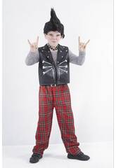 imagen Fantasia Punk Menino Tamanho L 