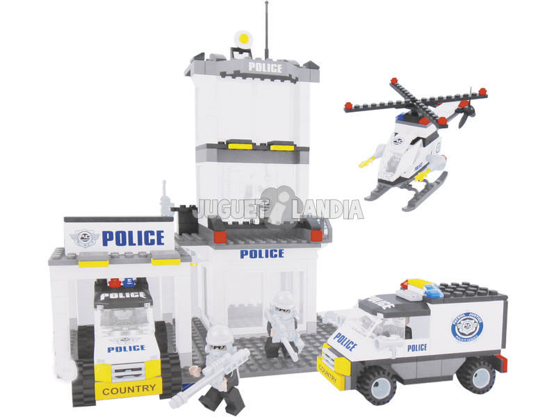 Commissariat Police 474 Pièces City Police
