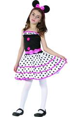 Maschera Topolina Bambina Taglia S