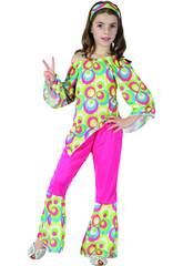 Déguisement Hippie Fille Taille M