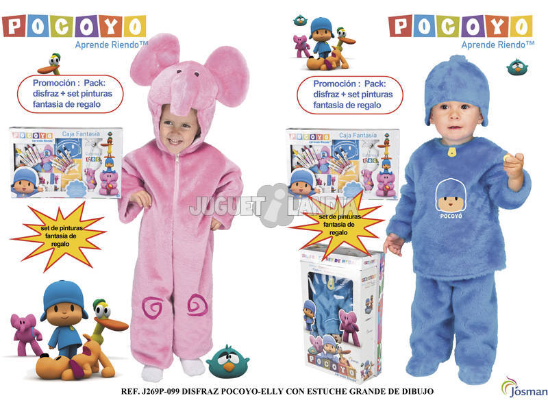 Disfraz Baby Pocoyo T-2