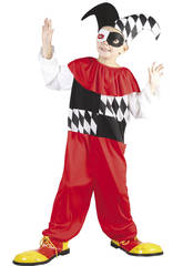 imagen Kostüm Närrischer Clown Junge Größe M