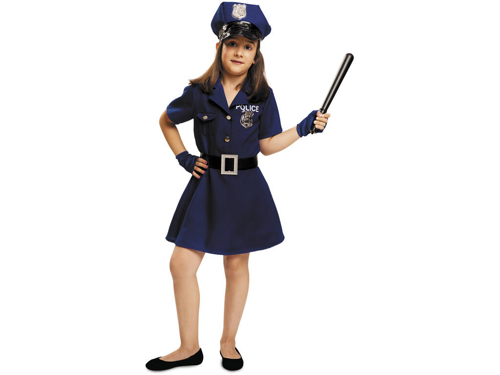 Disfraz Niña S Policía