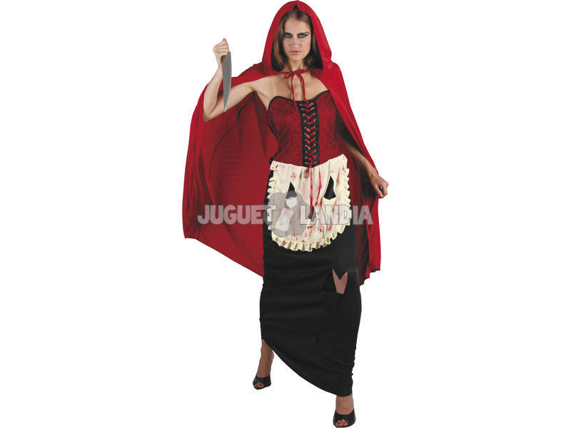 Disfraz Caperucita Roja sangrienta mujer Talla XL