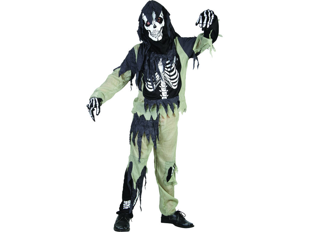 Disfraz Niños XL Esqueleto Zombi