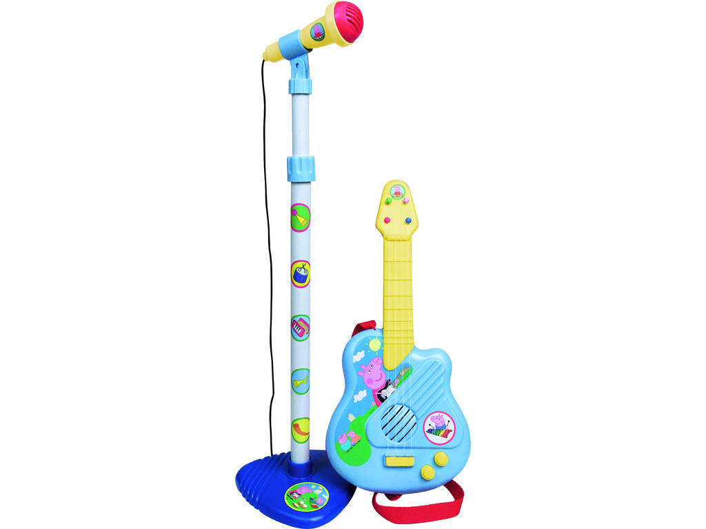 Peppa Pig Set Gitarre und Mikro