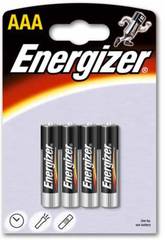 Blister 4 Pile LR03/AA Alcaline Energizer