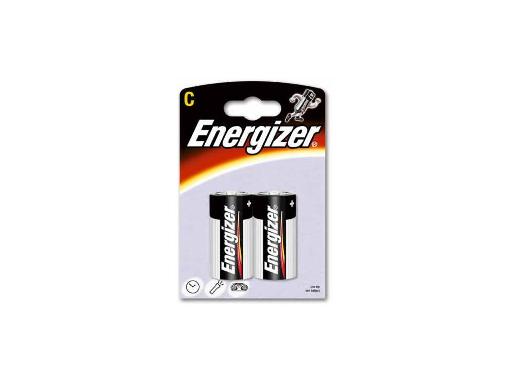 Blister 2 Alkalinische R-14/C Batterien Energizer