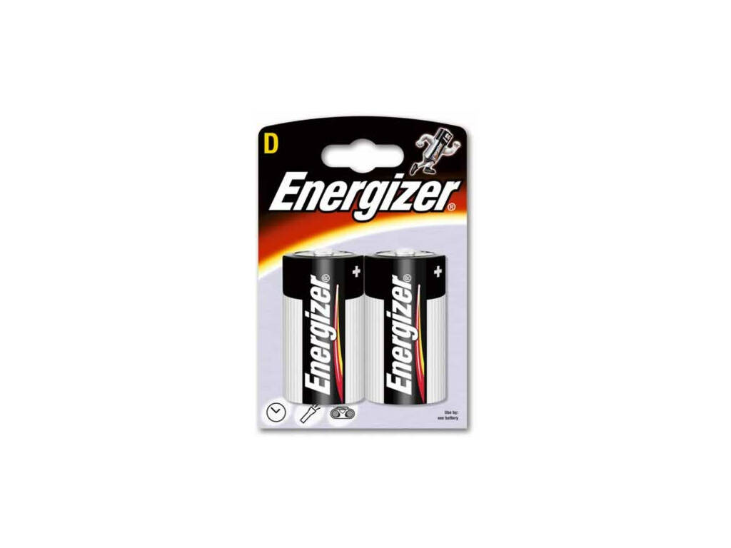 Blister 2 Alkalinische R-20/D Batterien Energizer