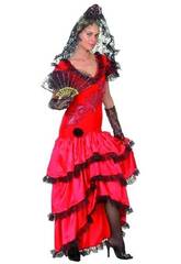 Costume adulte Spanish Beauty Robe rouge Taille XL