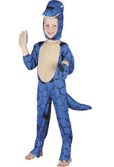 imagen Kostüm Blauer Dinosaurier Baby Größe S