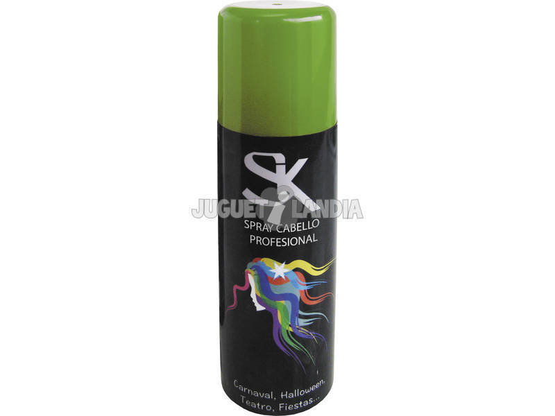 Spray Haarfarbe Grün