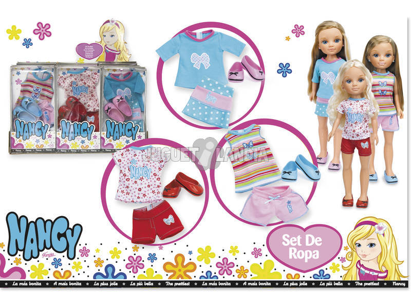  NDTU - Ropa de muñeca para muñeca FAMOSA y accesorios de muñeca  Nancy (color: 1) : Juguetes y Juegos