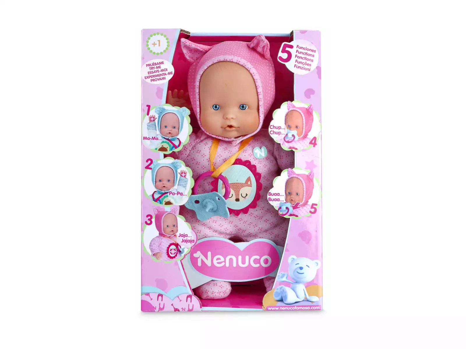 Nenuco Recién Nacido - Muñeco Infantil Con Sonidos De Bebé (famosa  700015452) con Ofertas en Carrefour