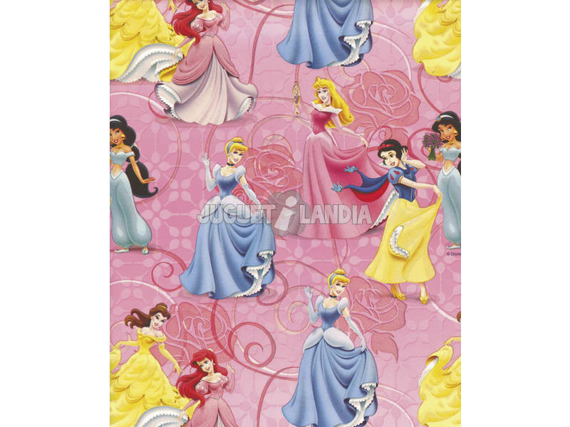 Geschenkpapier Prinzessinnen 200 x 70 cm.