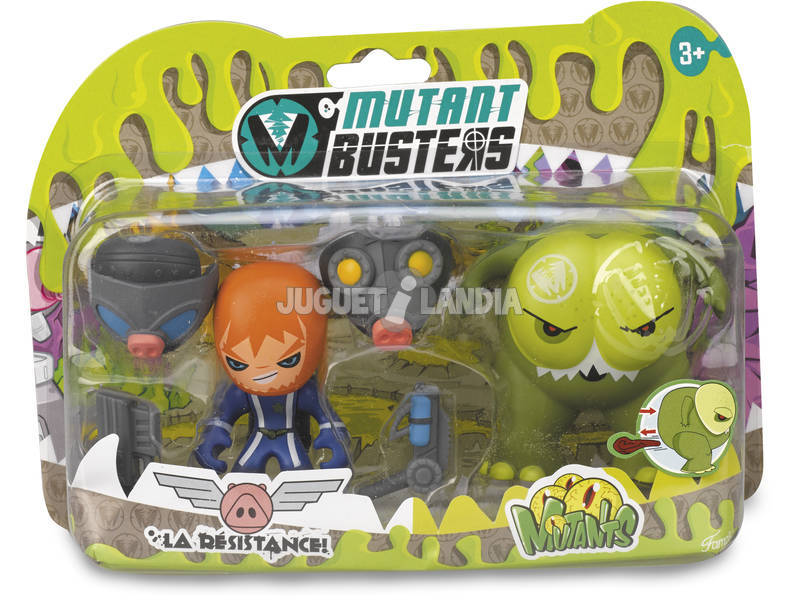 Mutant Busters Action Pack 2 figurines