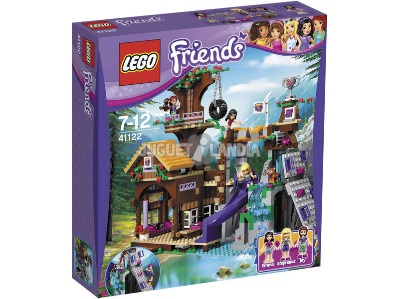 Lego Friends Campamento de Aventura Casa Arbol