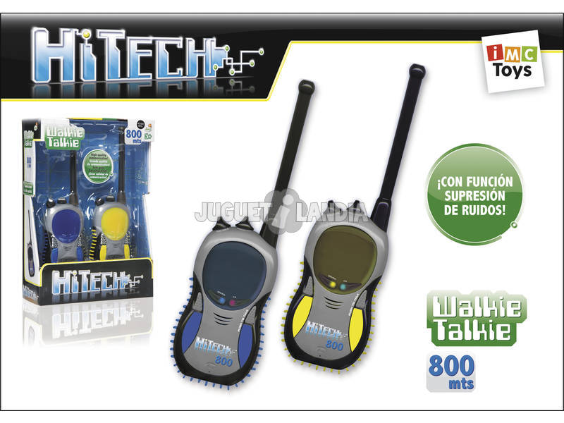 High Tech walkie-talkie 800 mts.