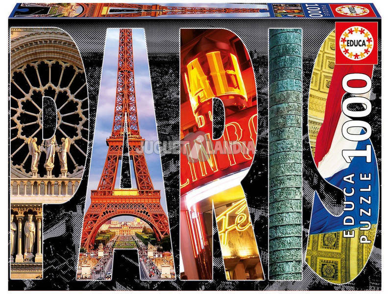  Puzzle 1000 Collage de París