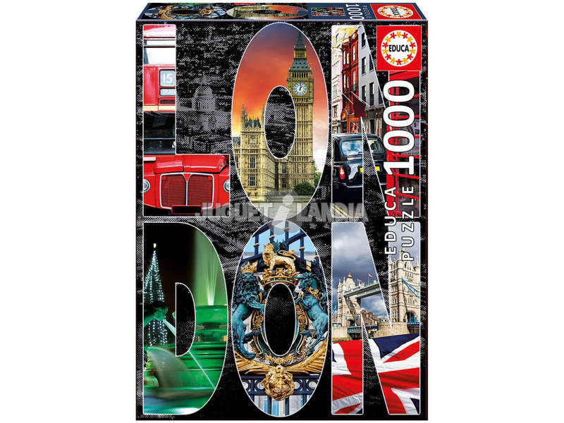 Puzzle 1000 Collage de Londres Educa 16786