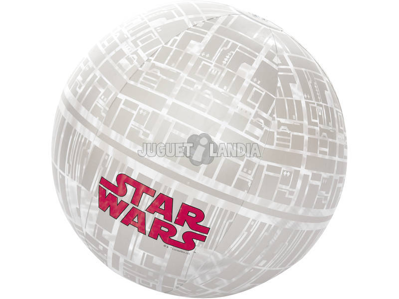 Aufblasbarer Ball 61 cm. Weltraumstation Star Wars Bestway 91205