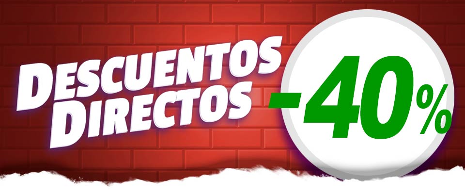 Descuentos directos del 30% al 80% en una selección de artículos