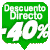 Descuentos directos del 10% al 80% en una selección de artículos