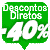 Descontos diretos de 20% a 80% em uma sele��o de itens