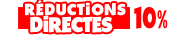 #RestezChezVous Réductions directes de 10% à 25% sur une sélection d'articles.