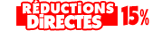 #RestezChezVous Réductions directes de 10% à 25% sur une sélection d'articles.