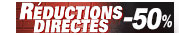 R�ductions directes de 10% � 80% sur une s�lection d'articles