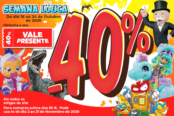 Vale-presente 40%