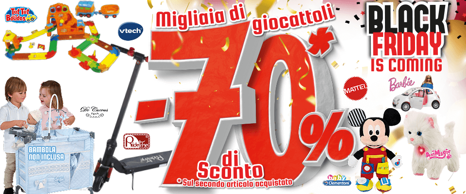 70% di sconto nella 2ª unità