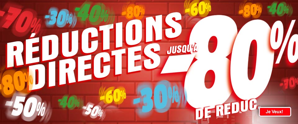 Réductions directes sur des milliers de jouets de nos produits