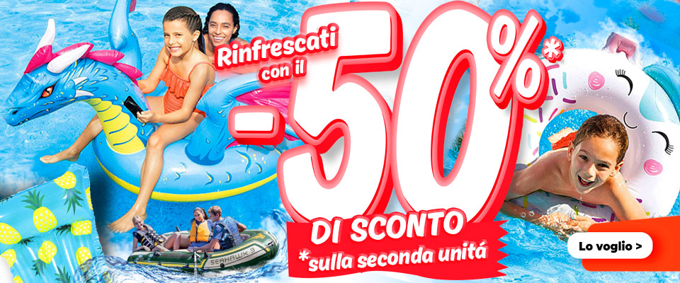 50% descuento 2ª unidad