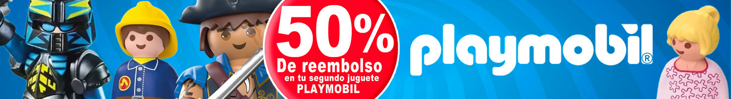 Playmobil Cashback - 50% de reembolso