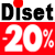 Diset 20%