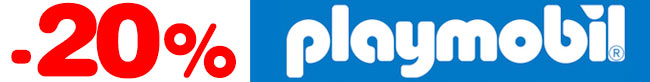 Playmobil 20%