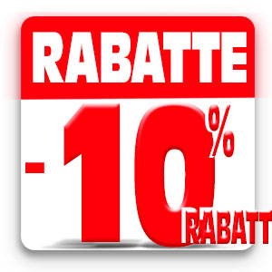 Rabatt von 10%