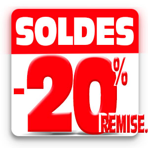 Soldes de 20%