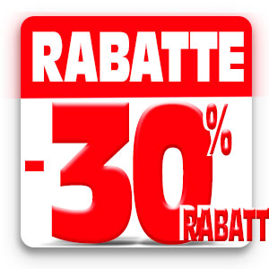 Rabatt von 30%